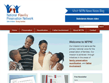 Tablet Screenshot of nfpn.org